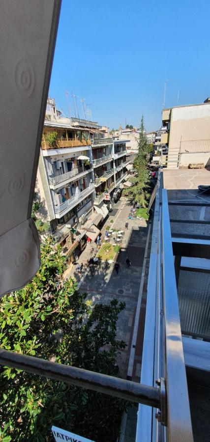 Ferienwohnung Cozy Penthouse Tríkala Exterior foto